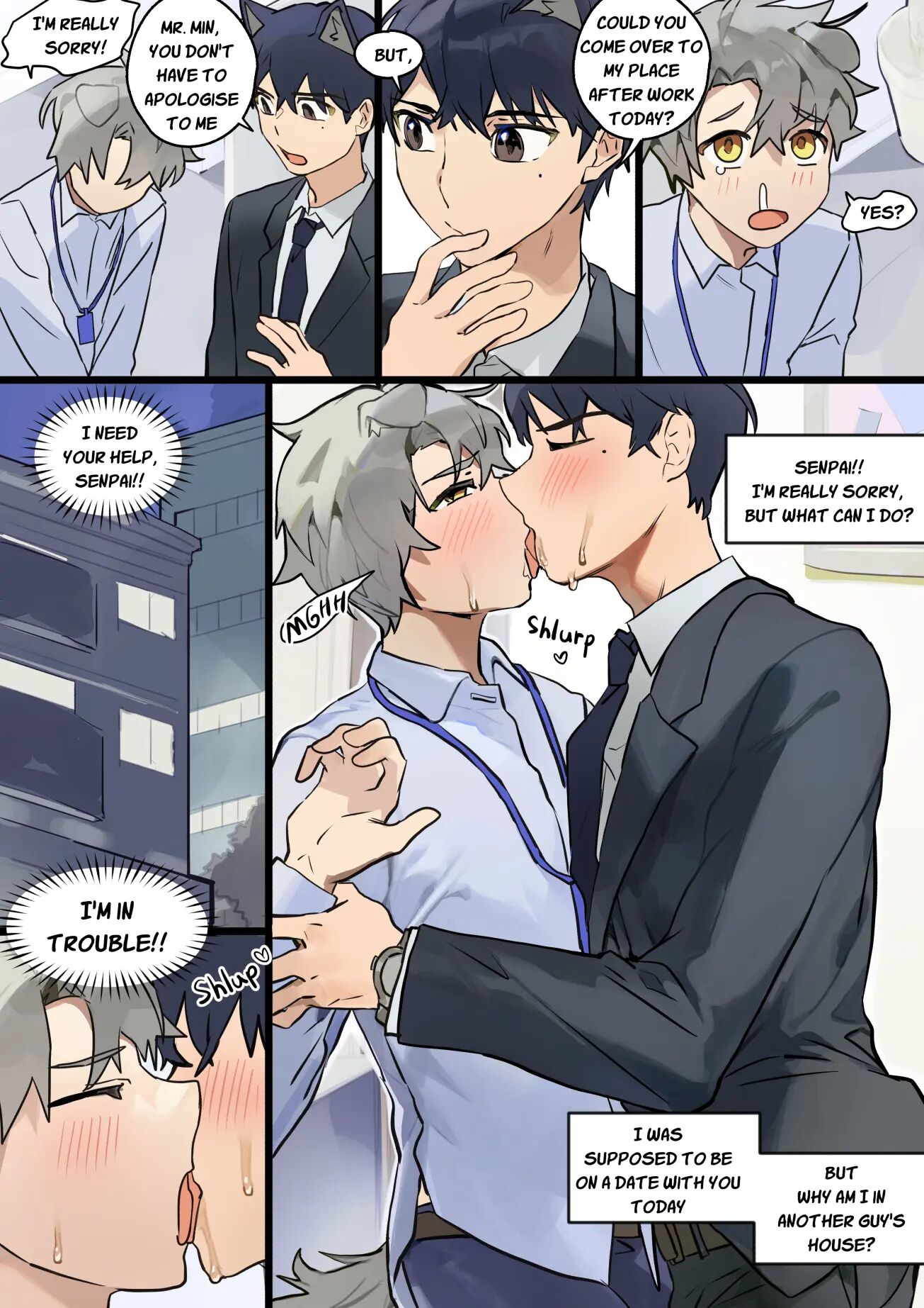 Min's Secret In-house Romance [yaoi] Chapter 1000 Page 4
